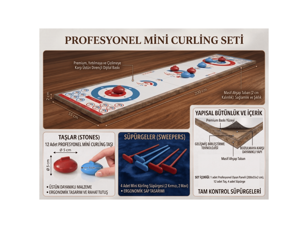 Profesyonel Mini Körling Seti
