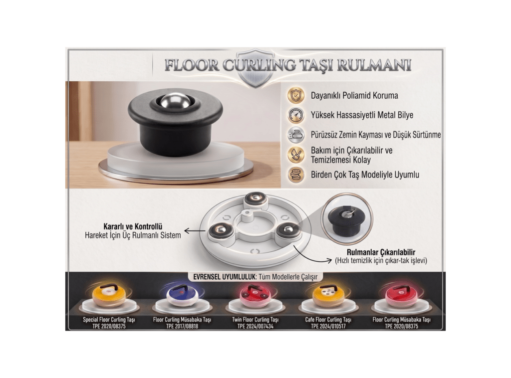 Floor Körling Taşı Rulmanı (Karbon Çeliği)