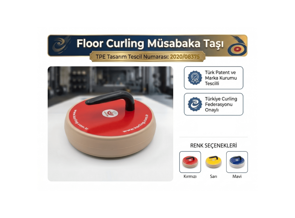 Floor Curling Müsabaka Taşı